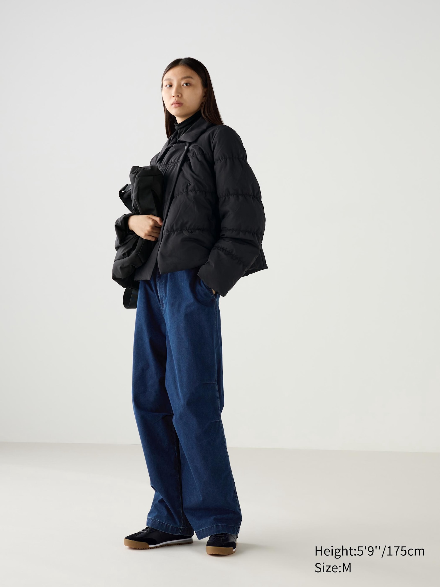 Wide Parachute Denim Pants | UNIQLO US