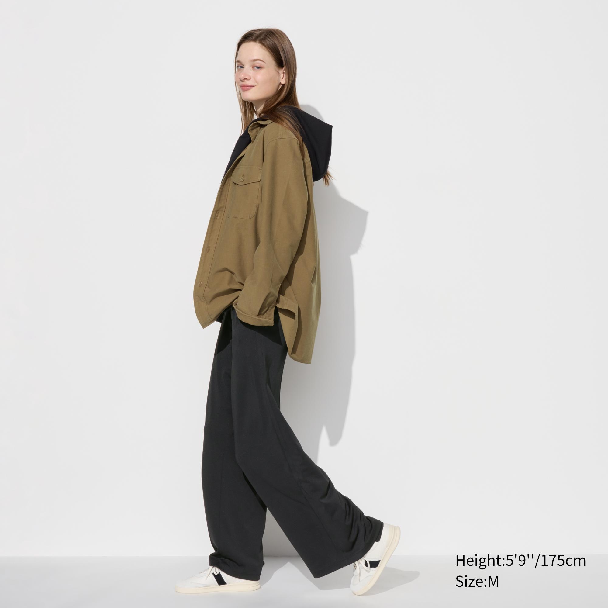 Crepe Jersey Straight Pants | Tall