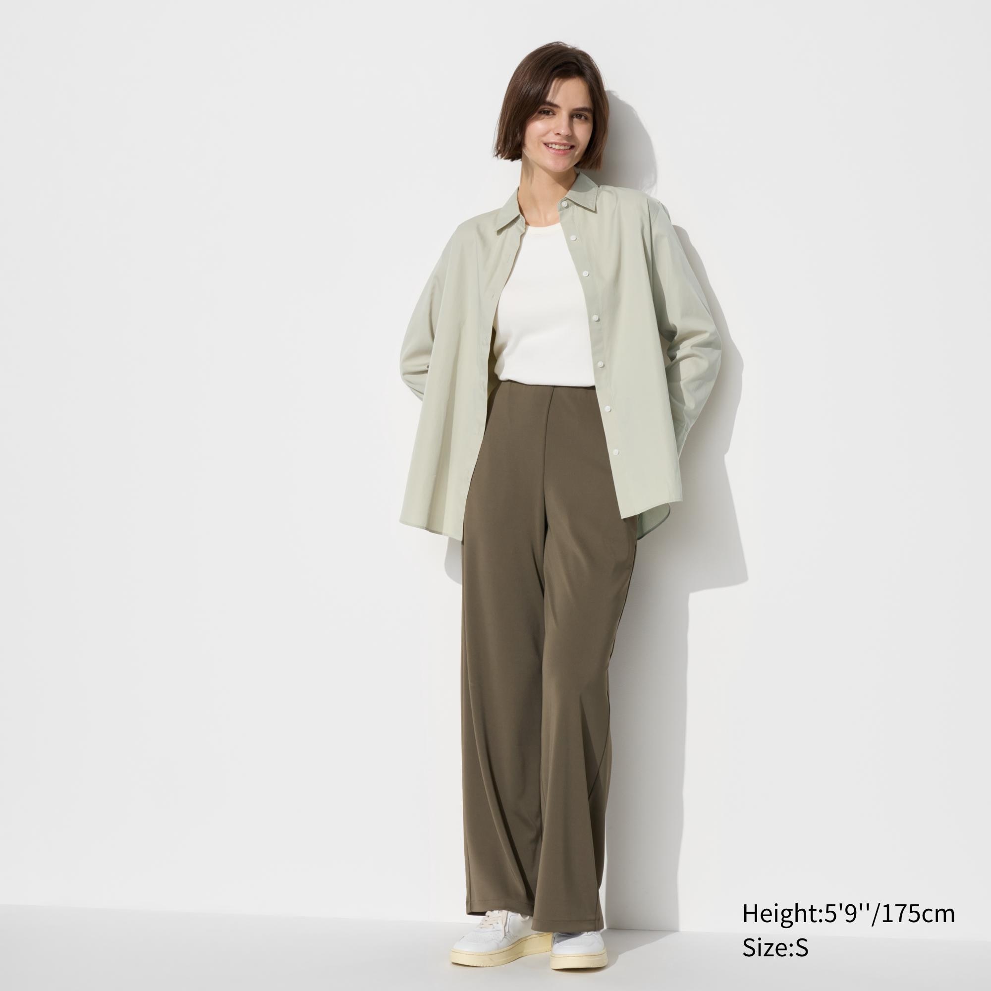 Crepe Jersey Straight Pants | Tall