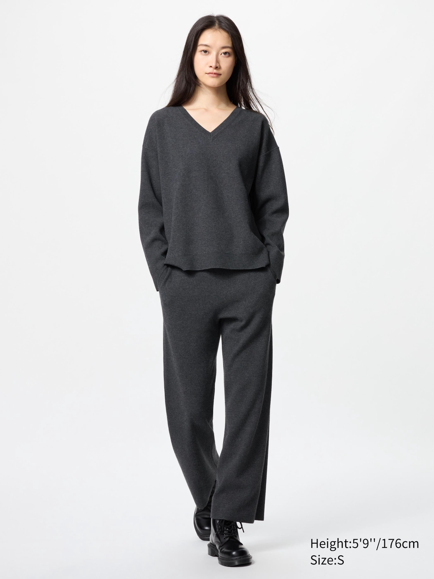 mare ♡Machine Washable Half Sleeve Knit Marlin Luxe Half-Zip Sweater