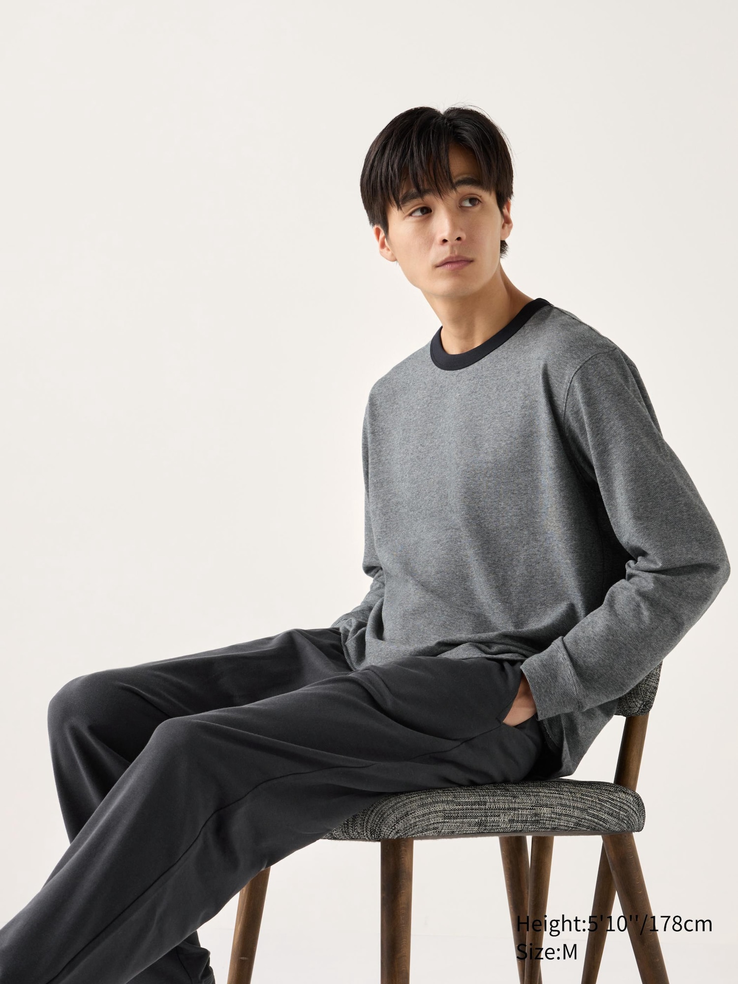 Uniqlo pijamas hombre fashion