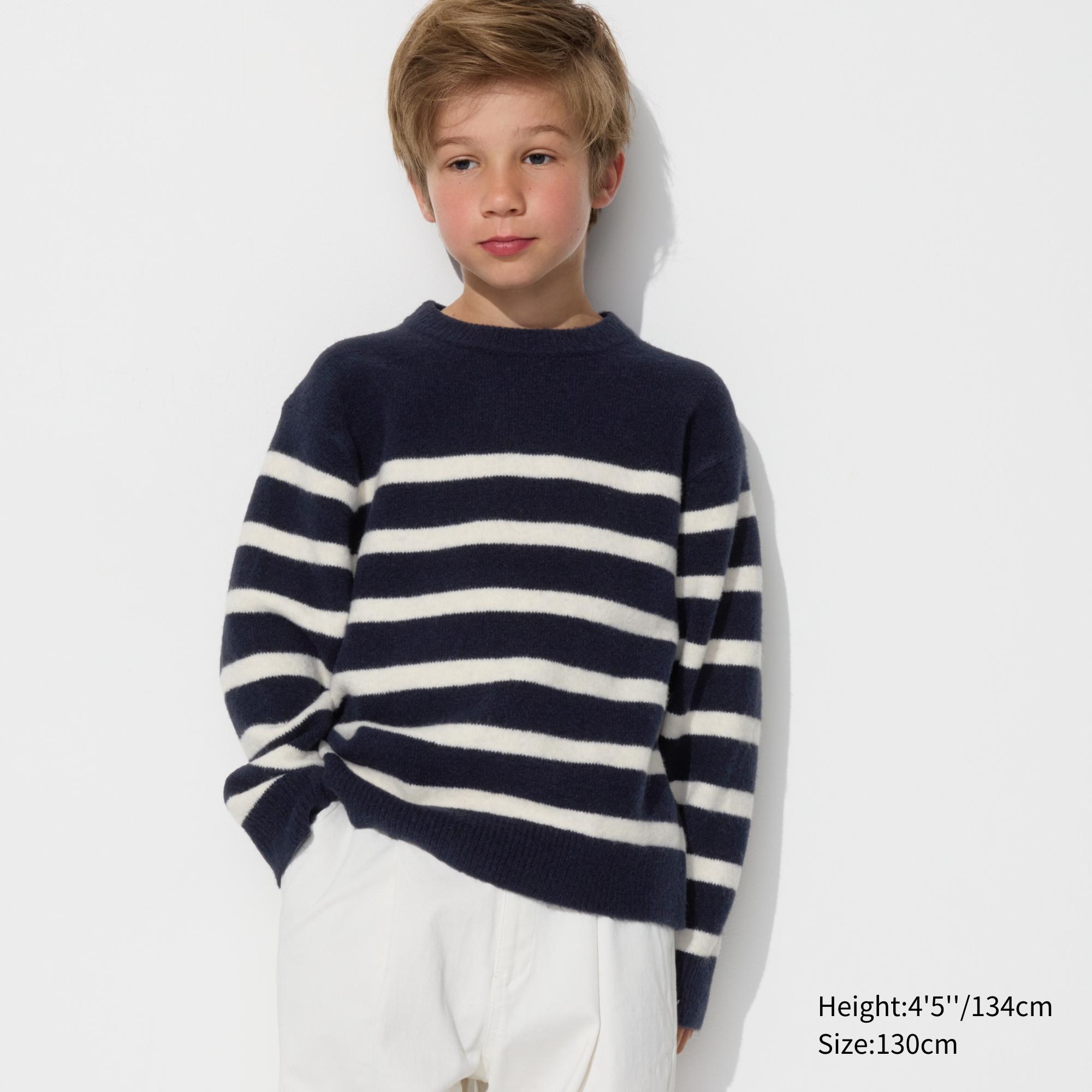 Souffle Yarn Sweater | Striped