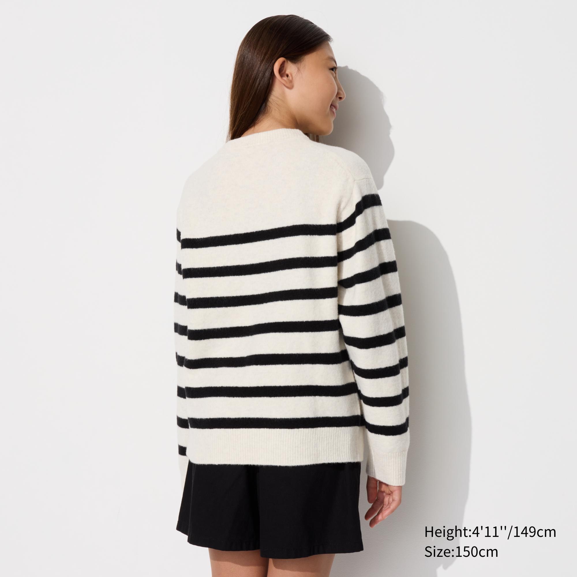 Souffle Yarn Sweater | Striped