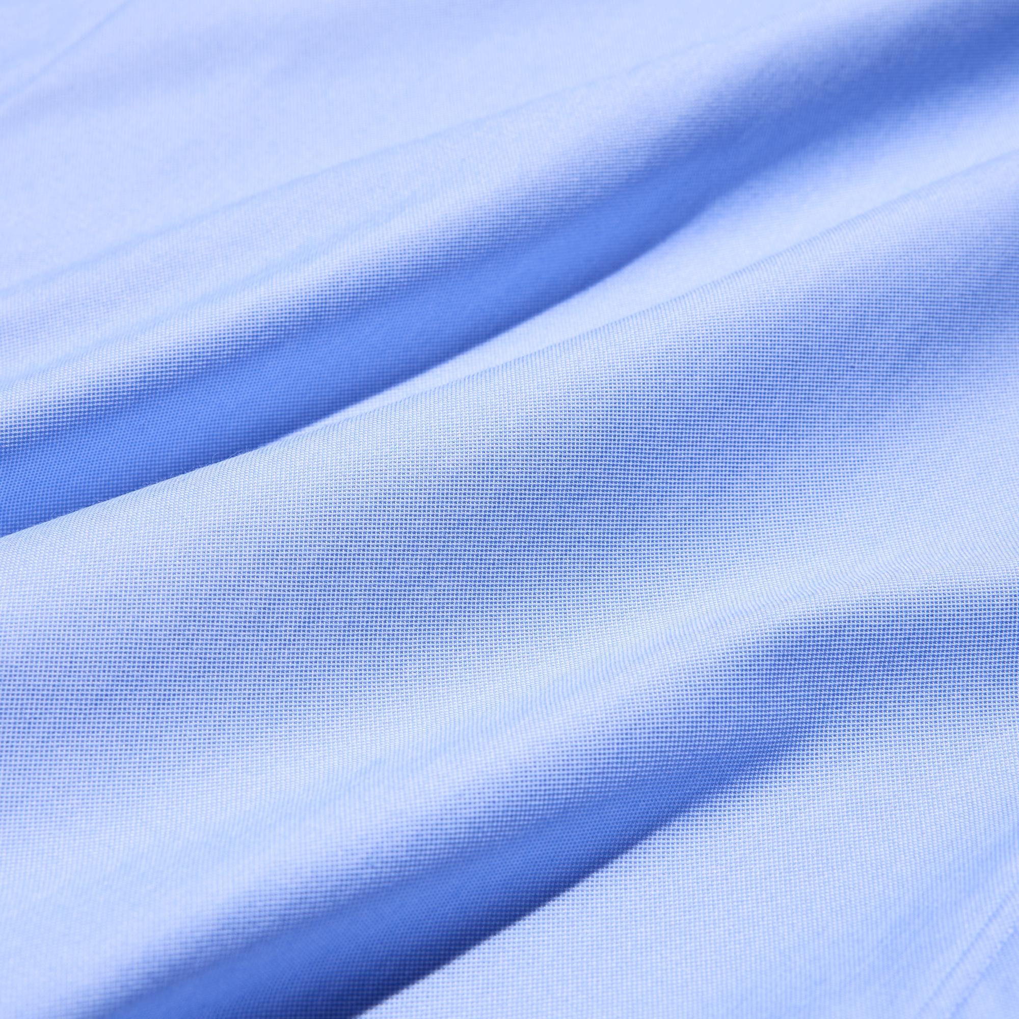 Stretchy jersey fabric provides effortless movement. This smooth, premium material is crafted from 120-count extra-fine double-ply thread.