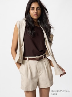 Linen Cotton Shorts | 2.5"