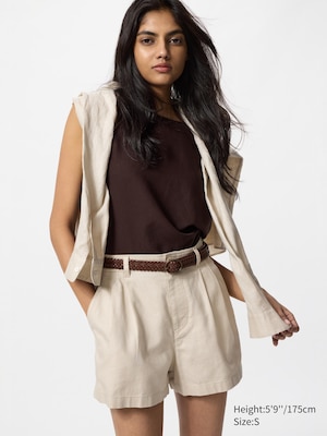 Linen Cotton Shorts