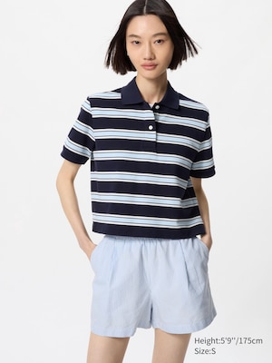 Cotton Easy Shorts | Striped | 3"
