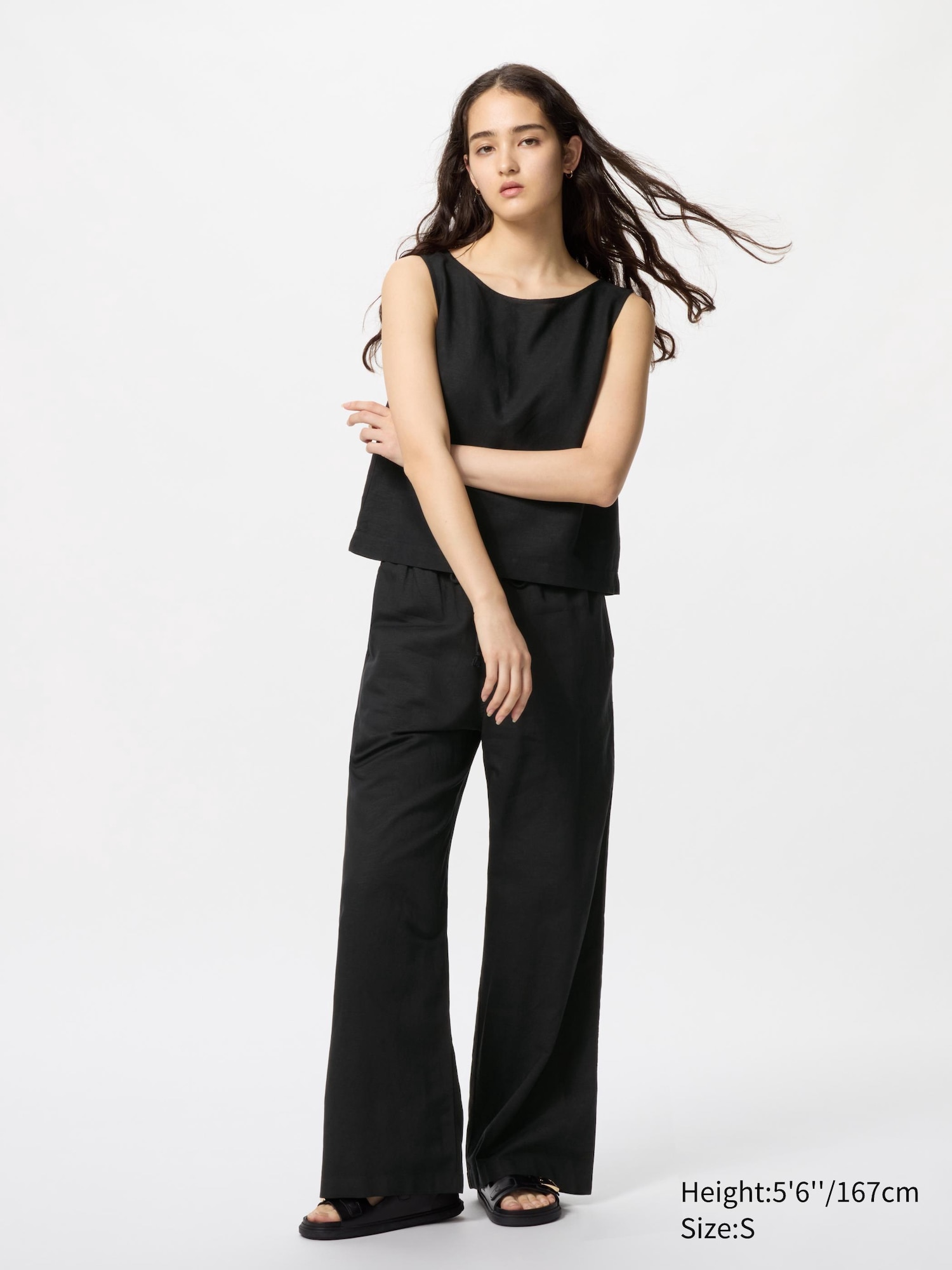 Linen Blend Easy Pants | UNIQLO US