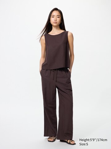 Linen Blend Easy Pants