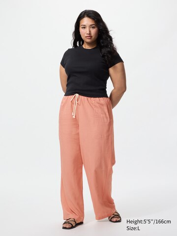 Linen Blend Easy Pants