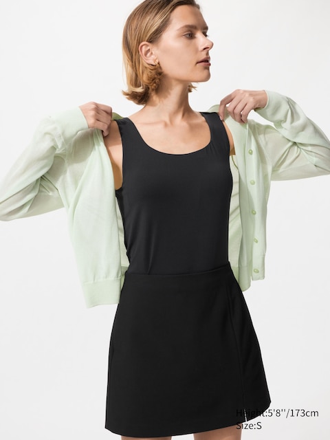 Бюстгальтер-топ Uniqlo AIRism black