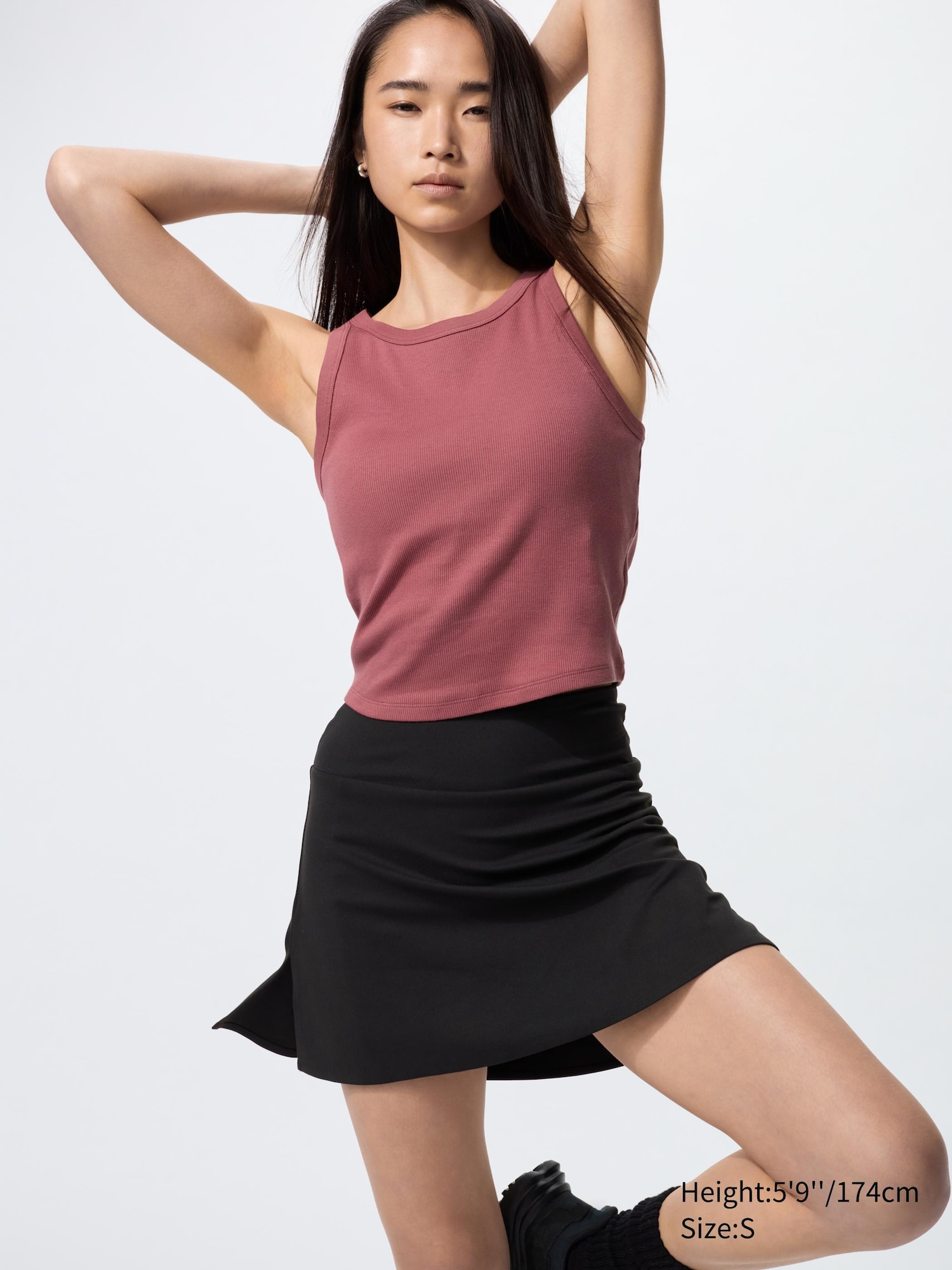 Ribbed Cropped Bra Top