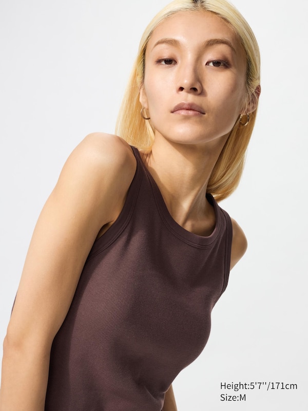Ribbed Cropped Bra Top
