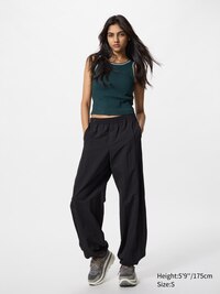 Ribbed Cropped Bra Top | Striped