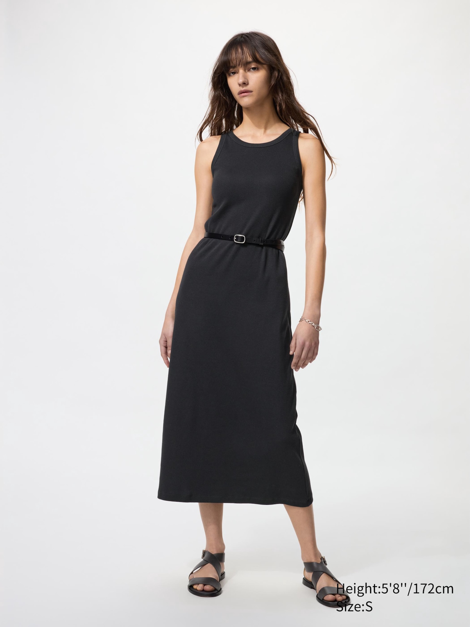 Ribbed Sleeveless Bra Dress | UNIQLO US