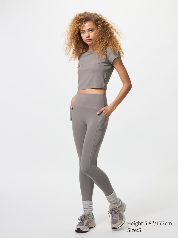 AIRism Soft Cropped T-Shirt