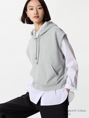 Sweat Sleeveless Hoodie