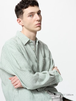 Premium Linen Shirt | Striped