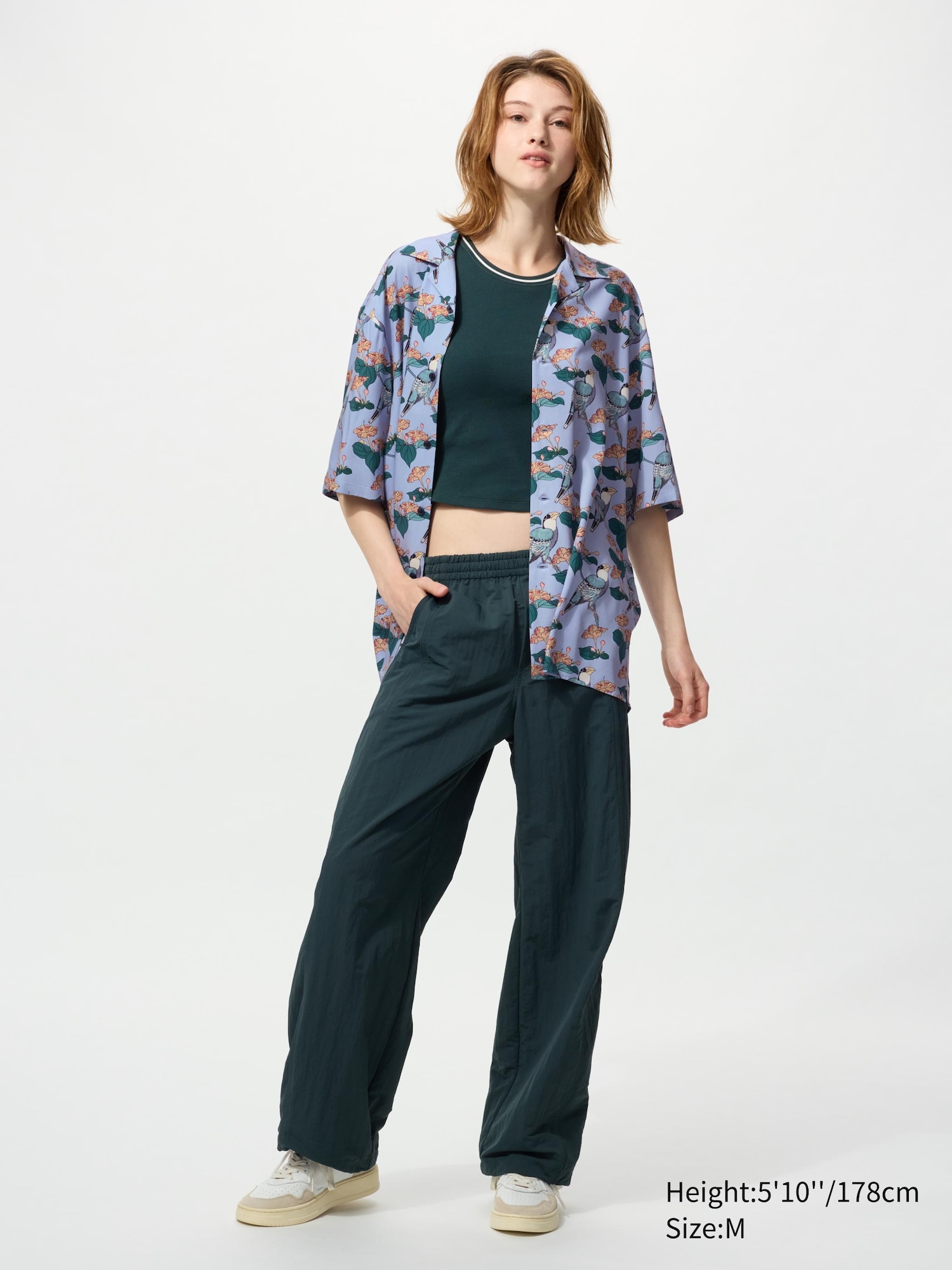 Open Collar Shirt | Short Sleeve | Edo Ukiyo-E Print