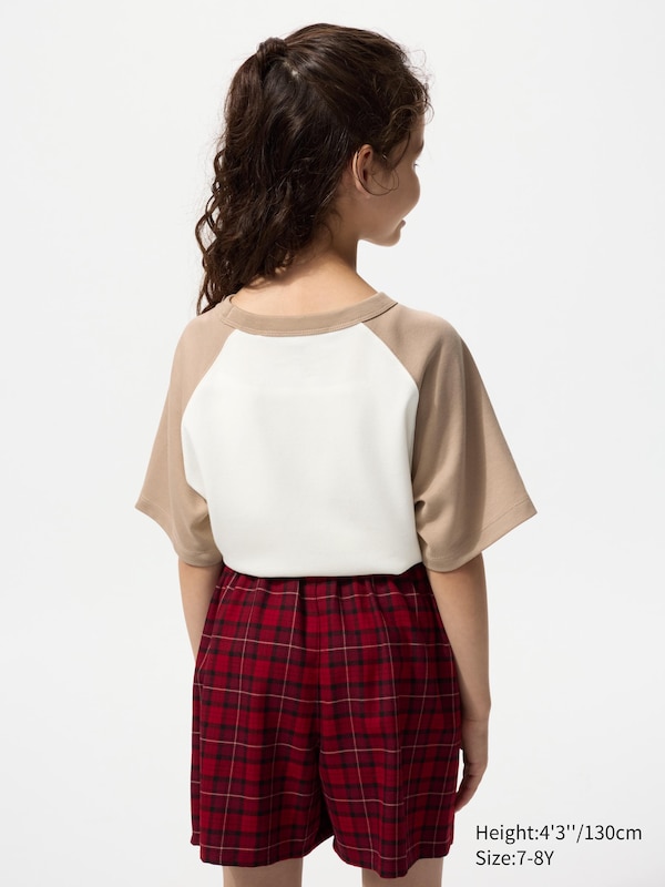 AIRism Cotton Graphic T-Shirt | Raglan Sleeve