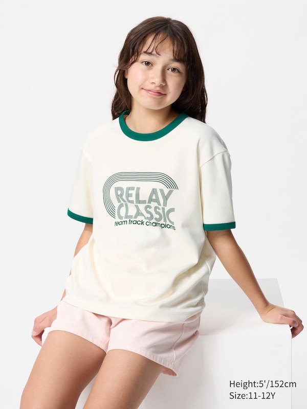 AIRism Cotton Graphic T-Shirt
