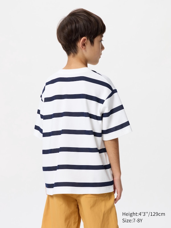AIRism Cotton T-Shirt | Striped