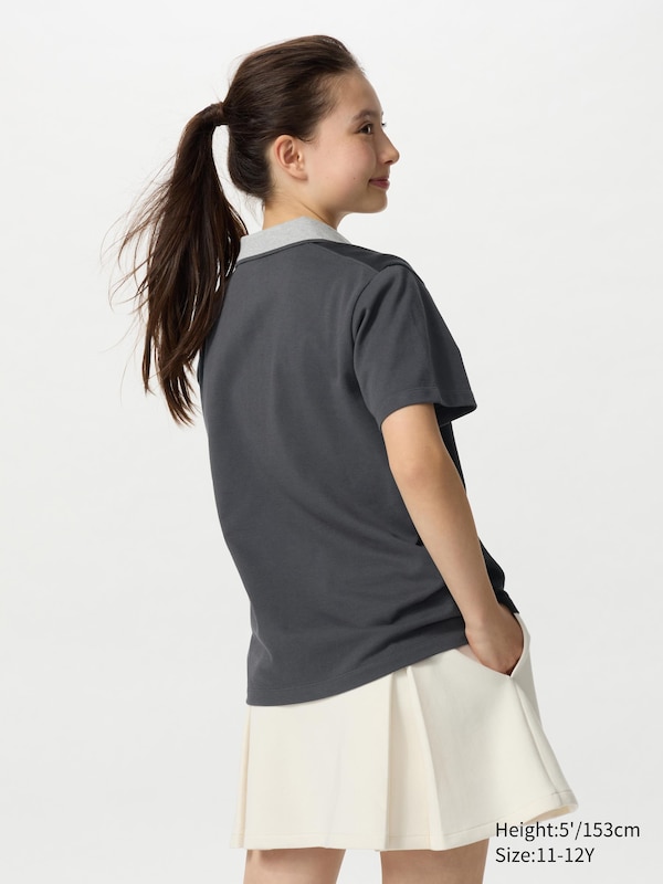 DRY Pique Color Block Polo Shirt