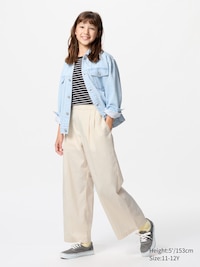 Pleated Wide Pants