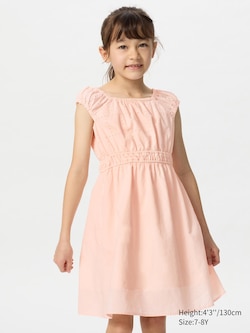 Embroidered Sleeveless Dress