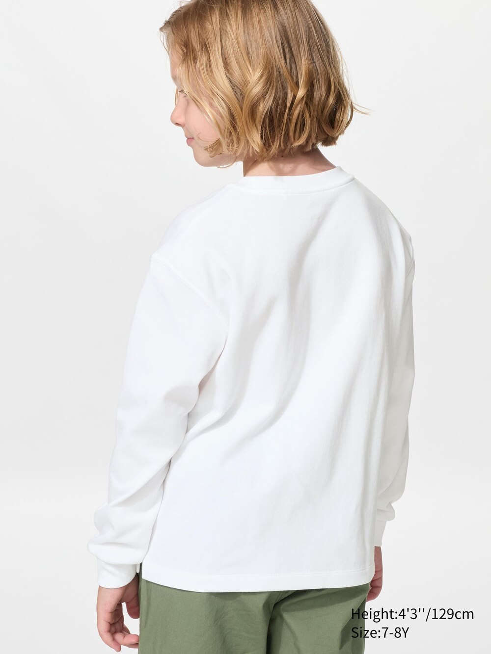 Uniqlo AIRism Cotton T-Shirt | Long Sleeve — фото 3