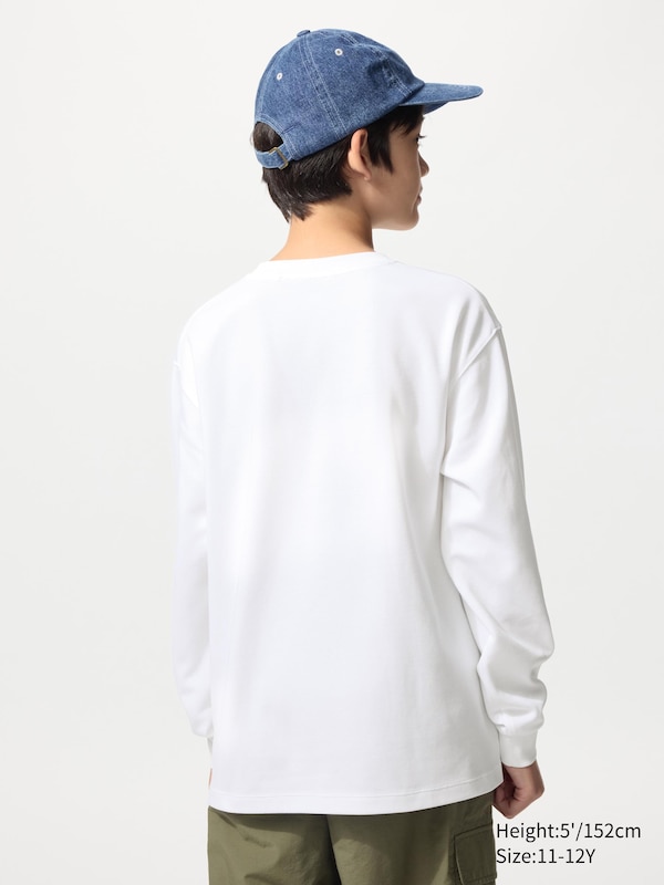 AIRism Cotton T-Shirt | Long Sleeve