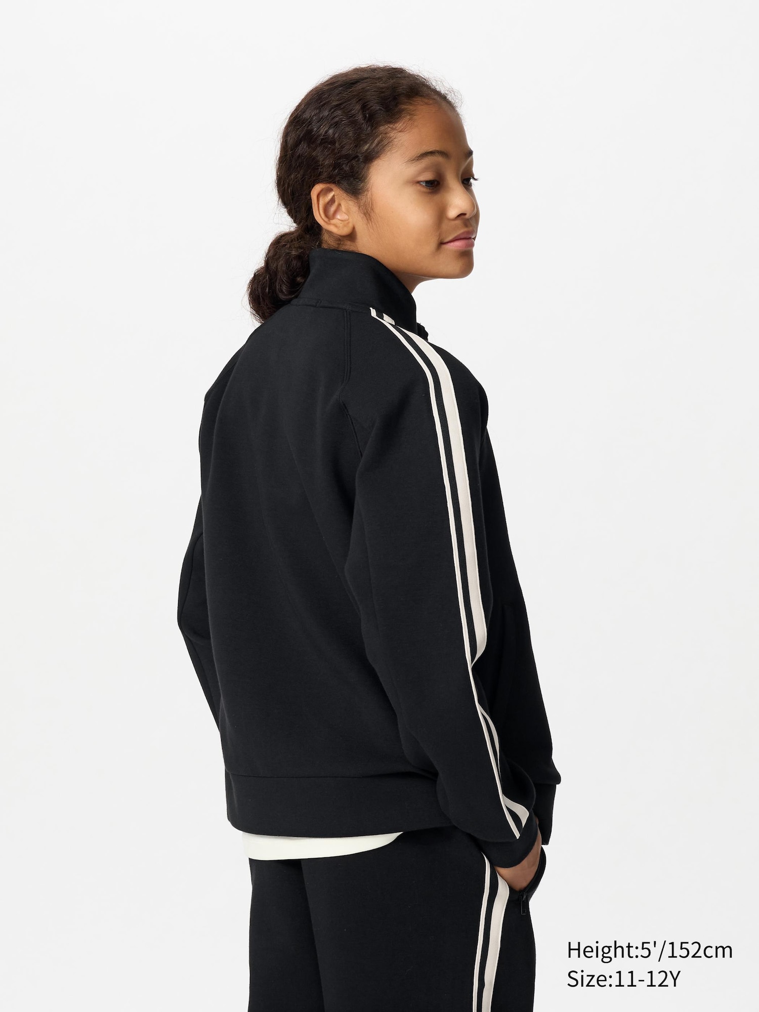 DRY Sweat Full-Zip Jacket | Striped | UNIQLO US