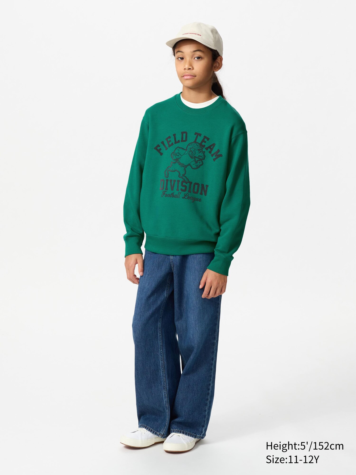 Tシャツ・カットソー LMC OVERDYED SPIRAL SWEATSHIRT green 0LM23SSW110GRN Green Drop Shoulder Sweatshirt