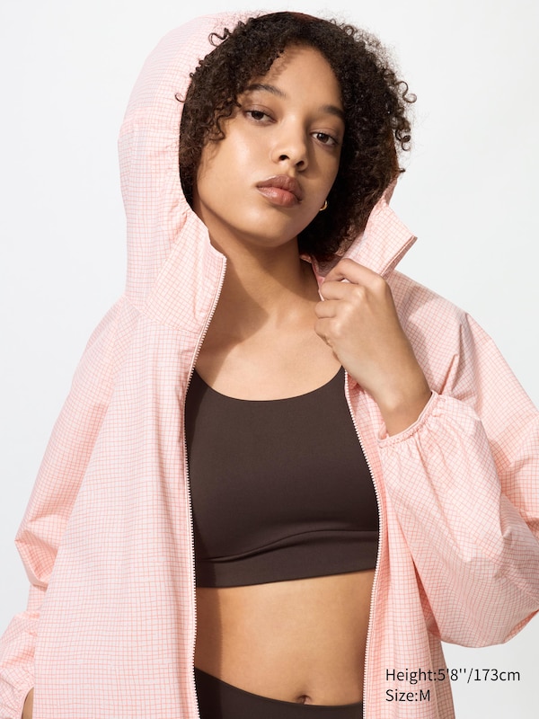 Pocketable UV Protection Parka | Printed
