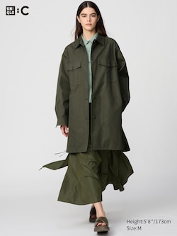 Oversized Shirt Coat