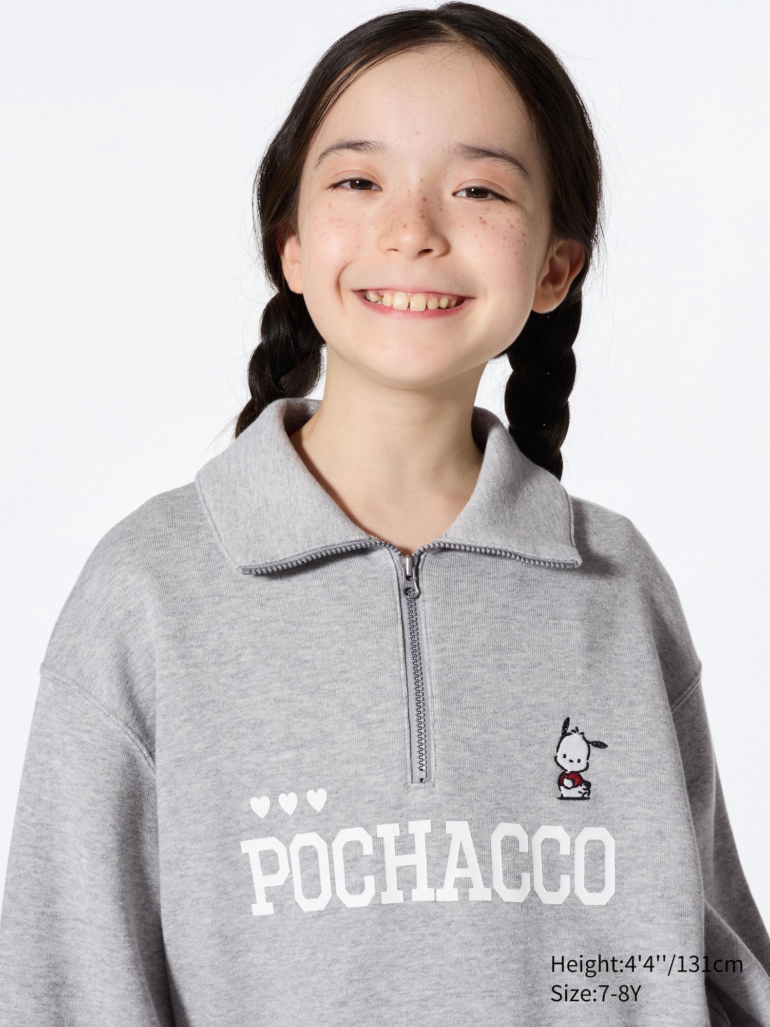 Sanrio characters Half-Zip Sweatshirt | UNIQLO US