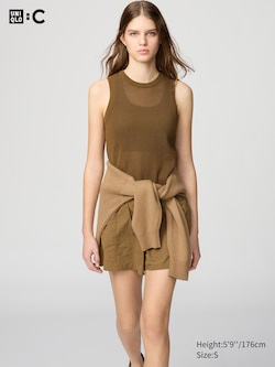 Mesh Sweater | Sleeveless