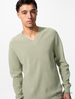 Waffle Sweater | V-Neck