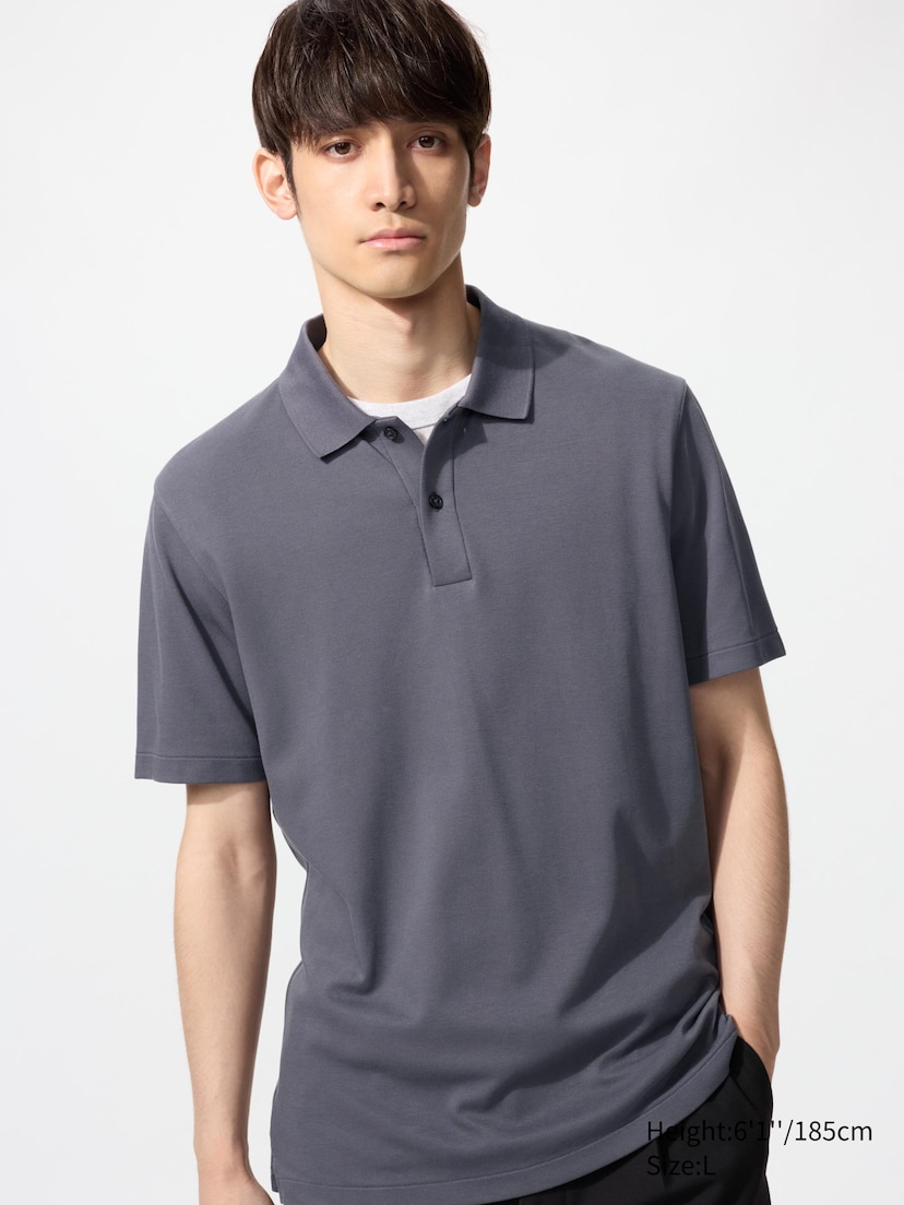 AIRism Cotton Pique Polo Shirt_08
