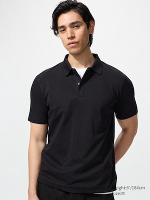 AIRism Cotton Pique Polo Shirt
