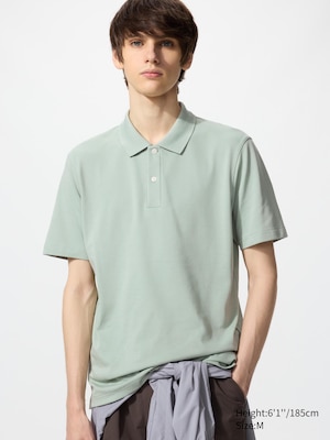 AIRism Cotton Pique Polo Shirt