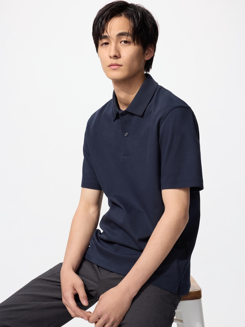 AIRism Cotton Pique Polo Shirt_69