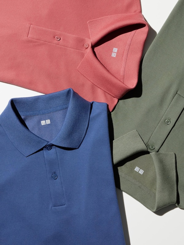 AIRism Cotton Pique Polo Shirt