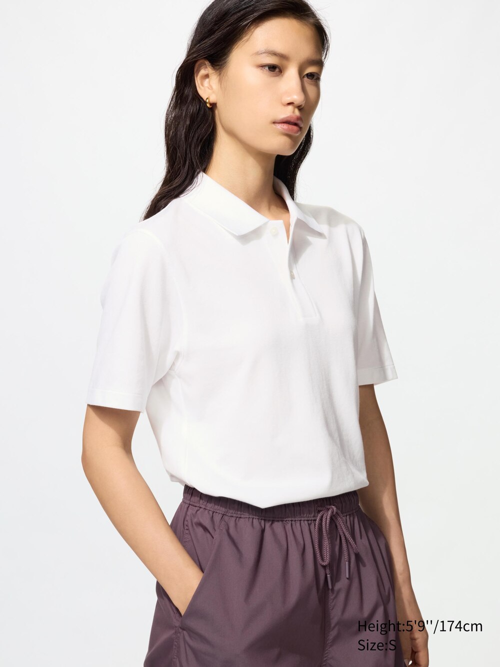 Uniqlo AIRism Cotton Pique Polo Shirt — фото 3