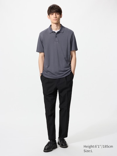 AIRism Cotton Pique Polo Shirt
