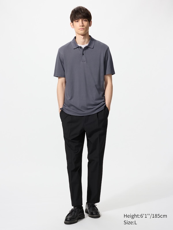 AIRism Cotton Pique Polo Shirt