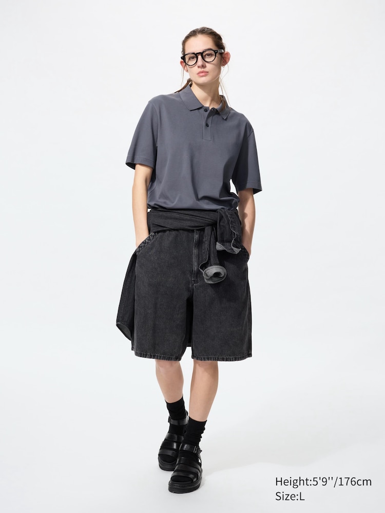 AIRism Cotton Pique Polo Shirt