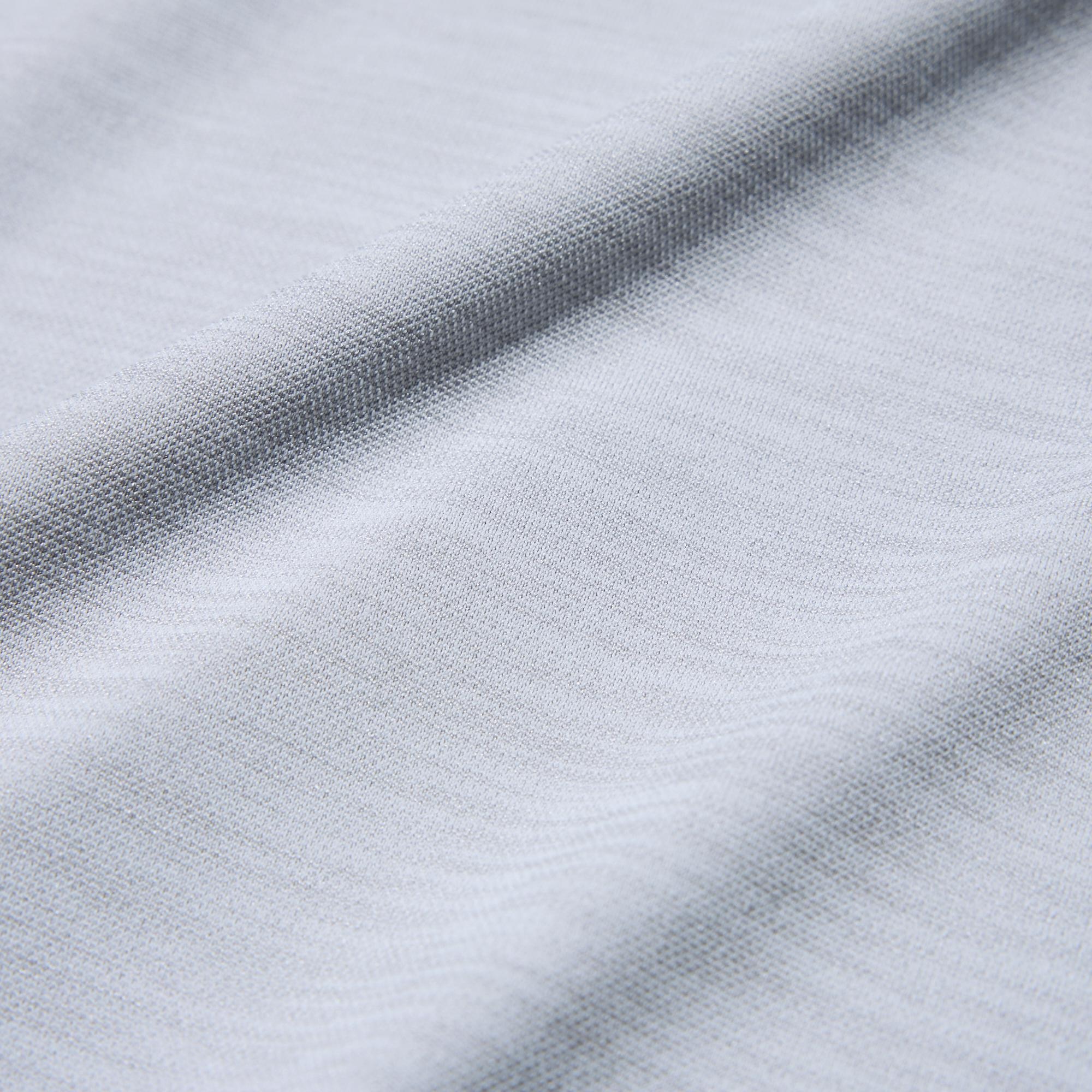 The polo shirt fabric is pique knit, making it great for everyday use.