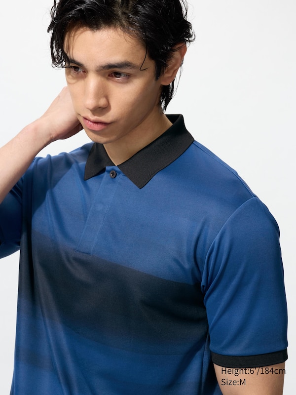 DRY-EX Polo Shirt | Printed | Kei Nishikori