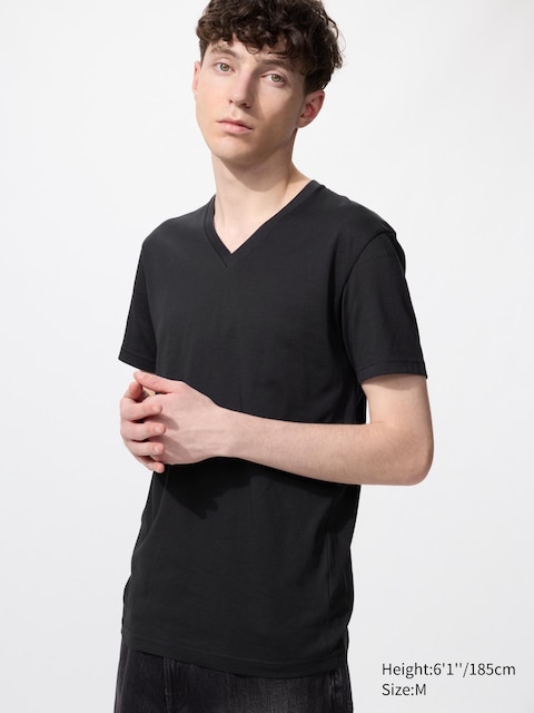 Uniqlo DRY V-Neck T-Shirt